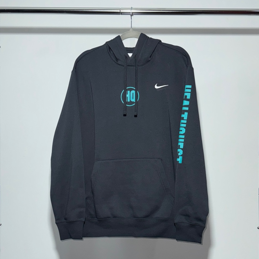 Nike Men's Black Hoodie Size L